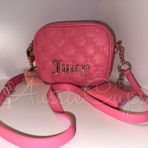 Juicy Couture Taking the Lead Camera Crossbody Bag with Coin Purse, Blinged Out